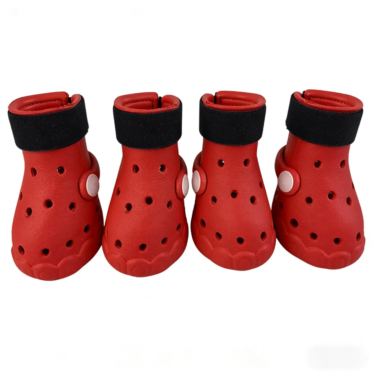 Dog Shoes 4 Pack Breathable Dog Boots for Small Medium Large Dogs, Soft Anti-Slip Paw Protectors for Outdoor Walking, Summer Hot Pavement Protection Pet Shoes Laundry